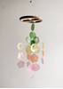 Homelymess Sugar Bunch Seashell windchime