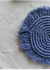 HomelyMess Blue Moon Macrame Coasters