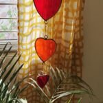Colourful Hearts Suncatcher