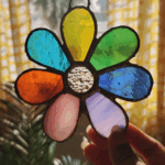 Rainbow Flower Suncatcher