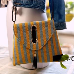 Aurelia Striped Sling Bag