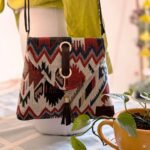 Azara Sling Bag Handmade Cotton Bag by Homelymess