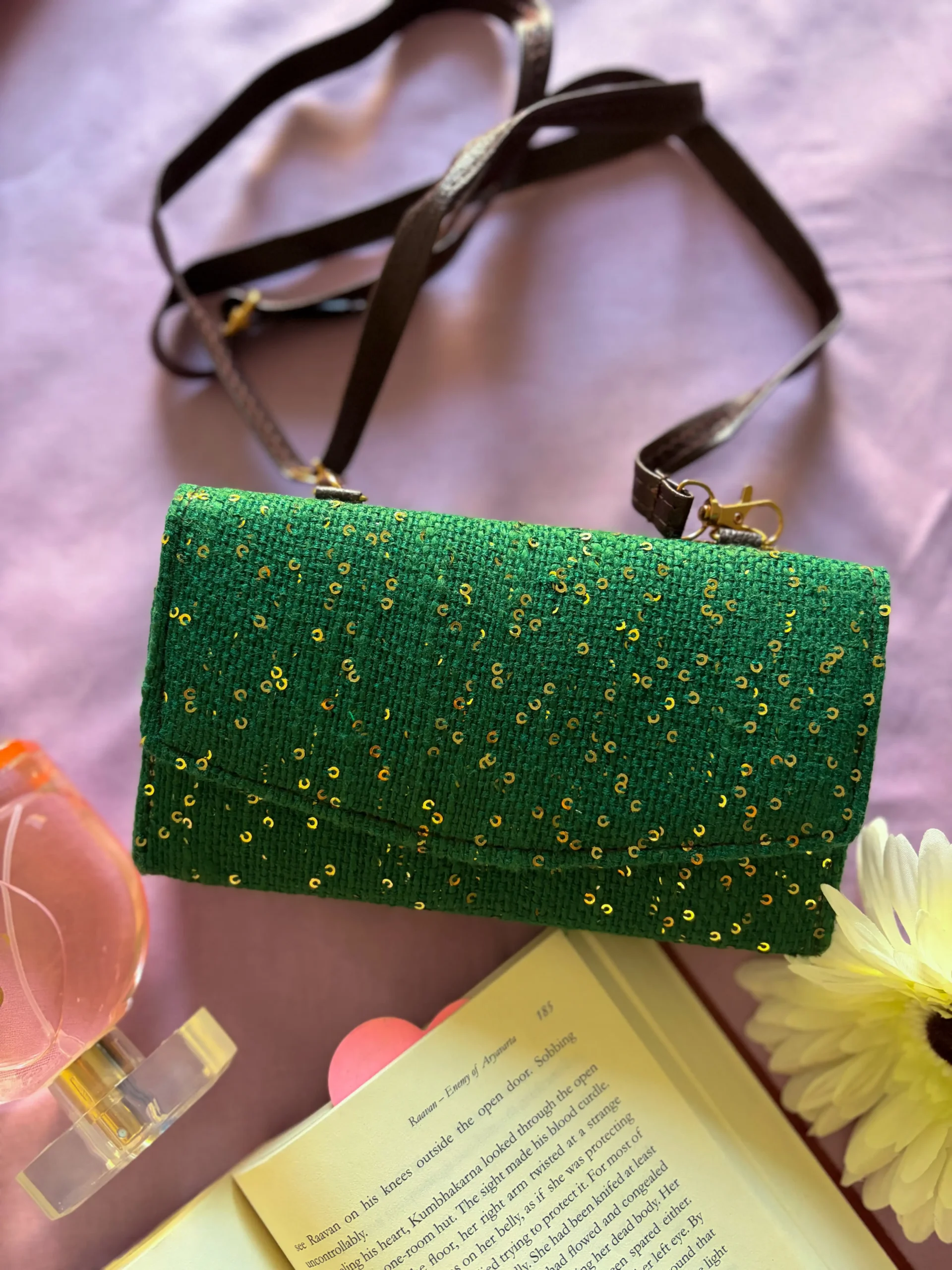 Emerald Reverie Wallet + Sling