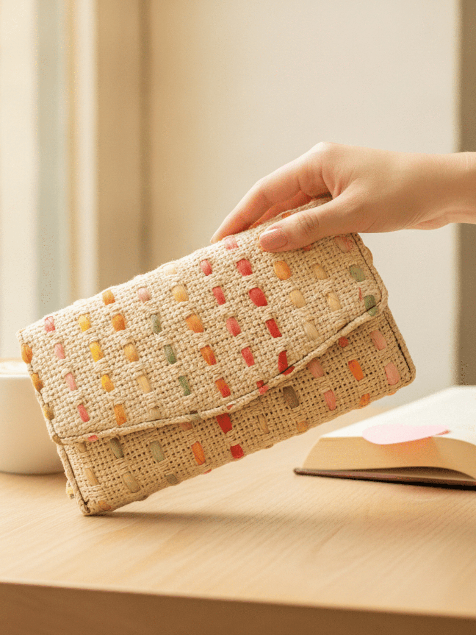 Wildflower bloom Wallet + Sling